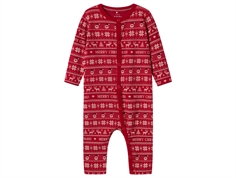 Name It jester red merry Christmas sleepsuit